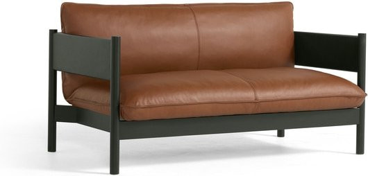 HAY Arbour Club Sofa in Braun mit gepolsterter Sitzfläche und FSC-zertifiziertem Holzrahmen in skandinavischer Ästhetik - Bild 1