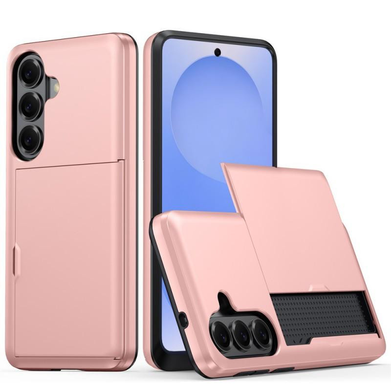Samsung Handyhülle mit Schiebefach und Geldbörse für Galaxy A37 und A16 in Schwarz - Bild 5