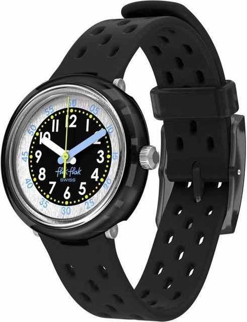 Flick Flack Kinderuhr, Analoguhr, Kunststoff, Schwarz, Unisex - Bild 1