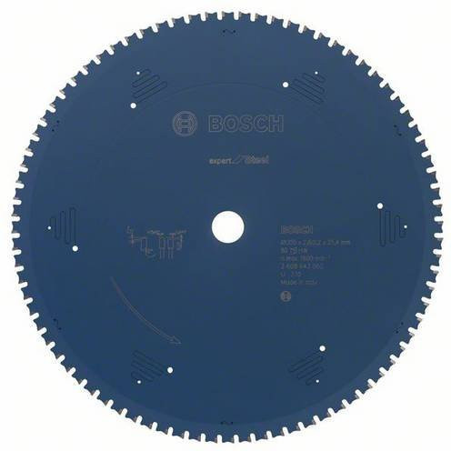 Bosch Expert for Steel Kreissägeblatt mit 80 Zähnen, Carbide Tipped, Durchmesser: 355 mm - Bild 1