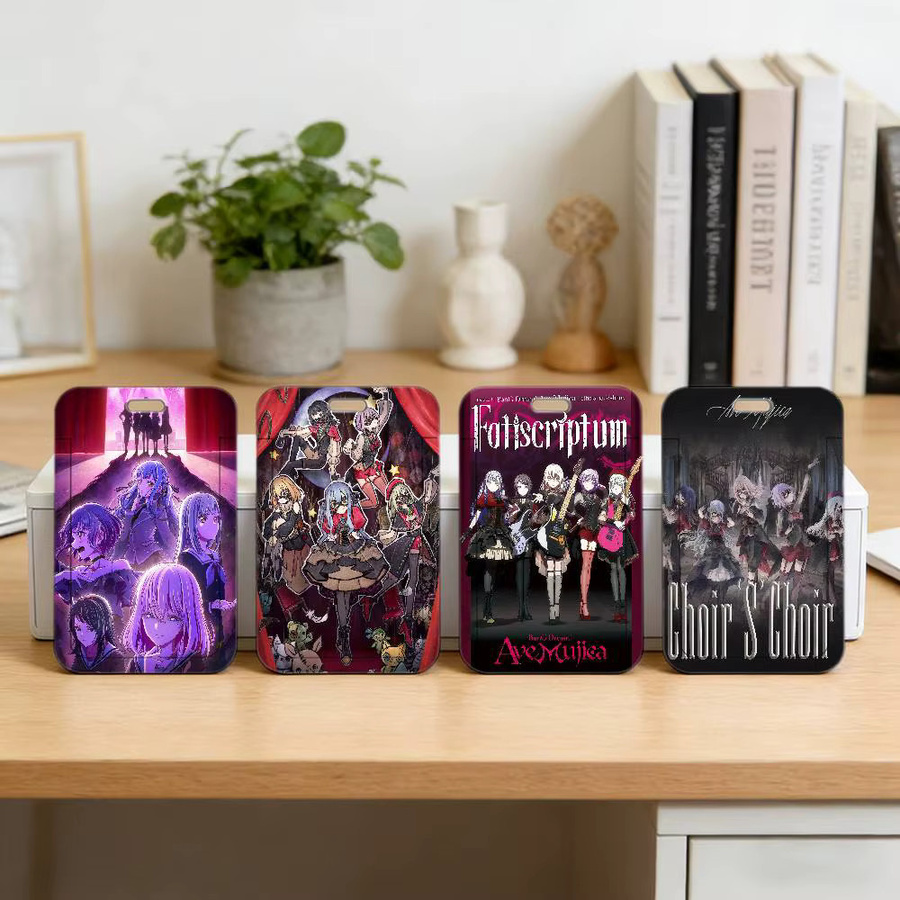 Jpop B-Babymetal Umhängeband mit transparentem Ausweishalter und robuster Kartenhülle in Multicolour - Bild 4