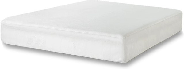 Letti Moderni Matratzenschoner Sensitive aus Lyocell, wasserdicht und atmungsaktiv, Weiß, B/T/H: 120 x 60 x 15 cm