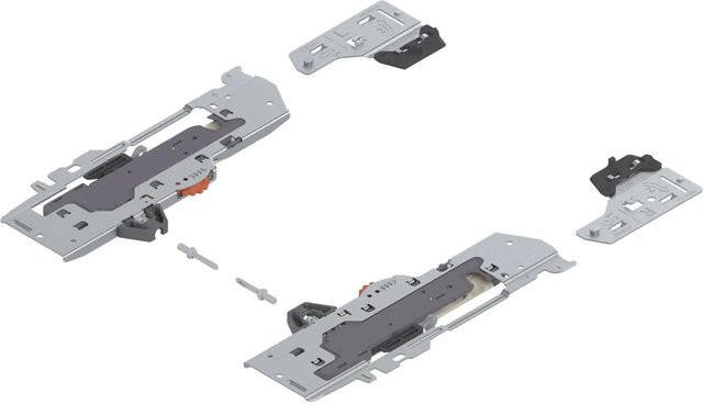 Blum Tip-On Blumotion Tandembox Typ S1 Schubladeneinheit für 10-20 kg in Silber/Grau - Bild 1