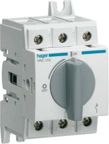Hager Lasttrennschalter 3P 100A HAC310 in Weiß - Bild 1