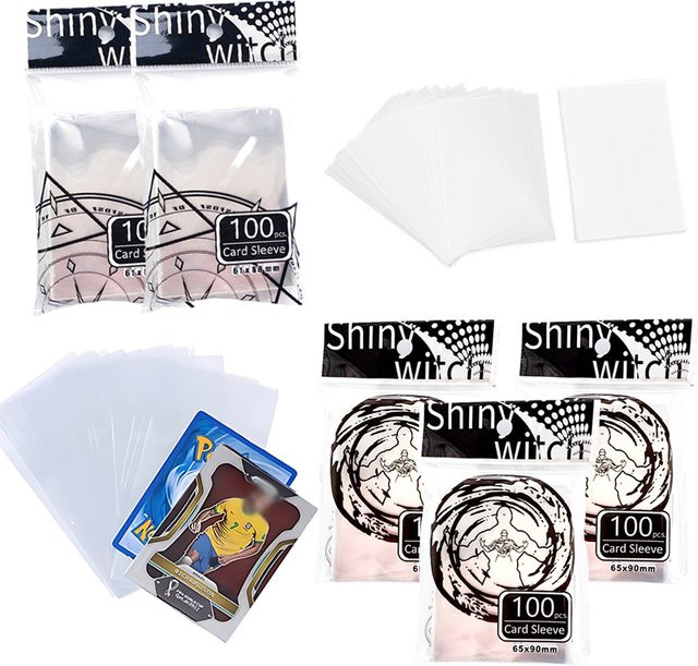 ZYF Kartenschutzhüllen transparent für deine Kartensammlung, 4er Packung - Bild 1