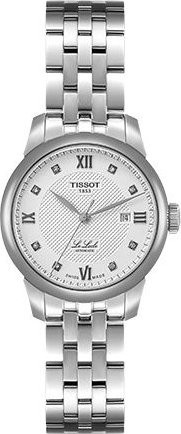 Tissot Armbanduhr Automatik, Edelstahl, Diamant, Damen, Weiß - Bild 1