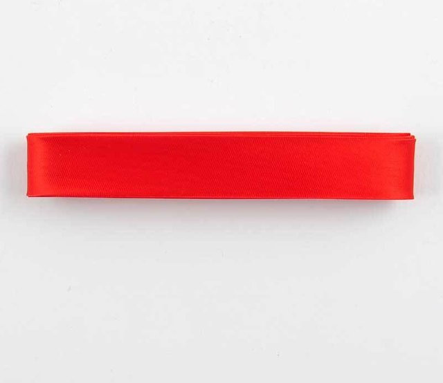 Gütermann Schrägband Satin Erdbeerrot Breite: 2 cm, Länge: 2 m, Nr. 2164 - Bild 1