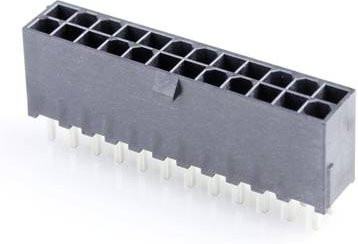 Molex Einbau-Stiftleiste Standard 24-polig Schwarz Rastermaß 4,20 mm - Bild 1