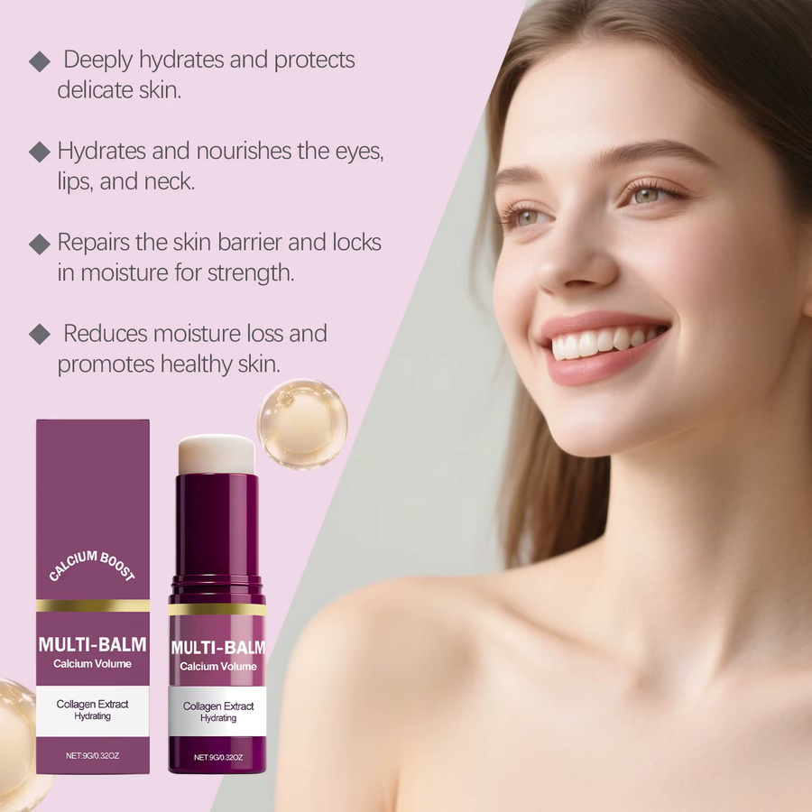Hoygi Calcium Volume Multi Balm Balsam mit Kollagen, Gesicht & Augen - Bild 2