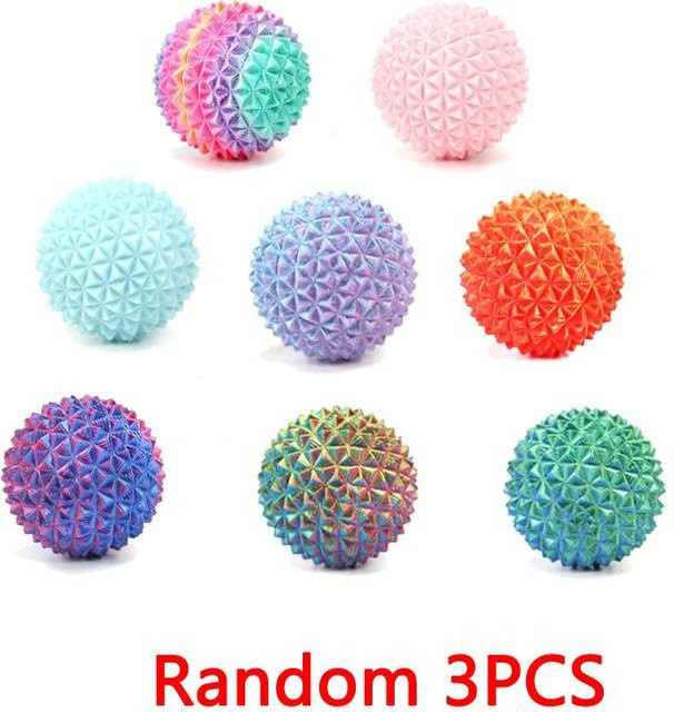 Binchi Outdoor Equipment Regenbogen texturierter Stachelball, Fidget Spielzeug - Bild 1