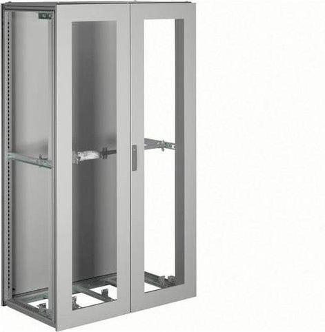 Hager Anreihstandschrank aus Stahl in Lichtgrau (RAL 7035), B/T/H: 110 x 60 x 190 cm - Bild 1
