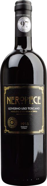 NAE Neropece Governo all’Uso Toscano Rotwein, Sangiovese, 2021, Toscana, trocken, 0,75 l - Bild 1