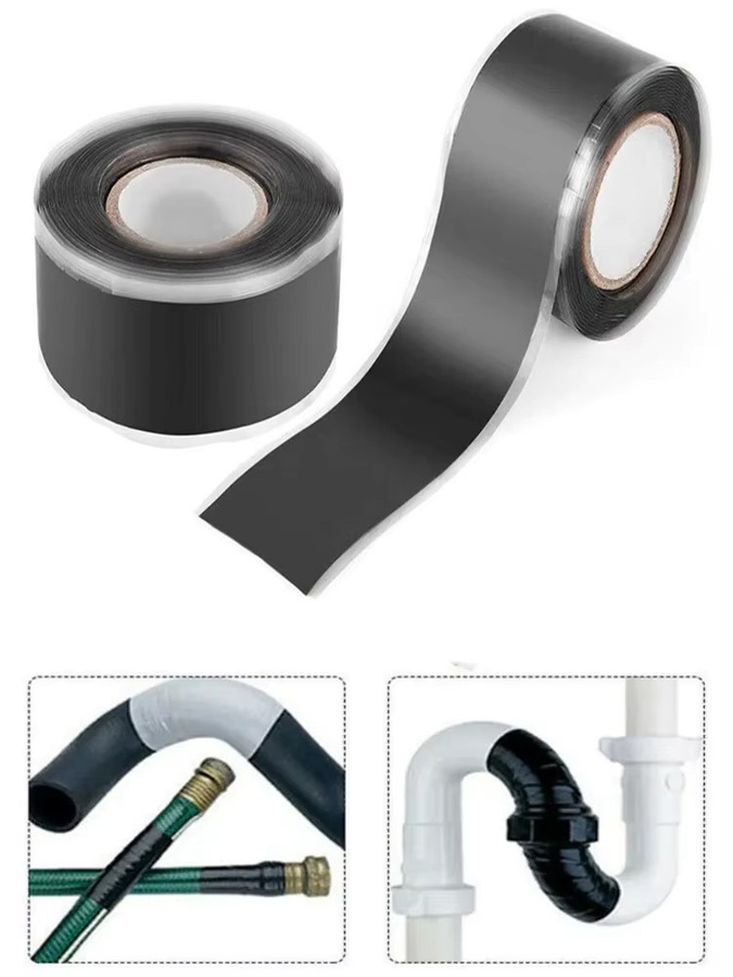 Wasserdichtes und elastisches Mehrzweck-Klebeband in Schwarz zur Pipeline-Reparatur und Isolierung - Bild 6