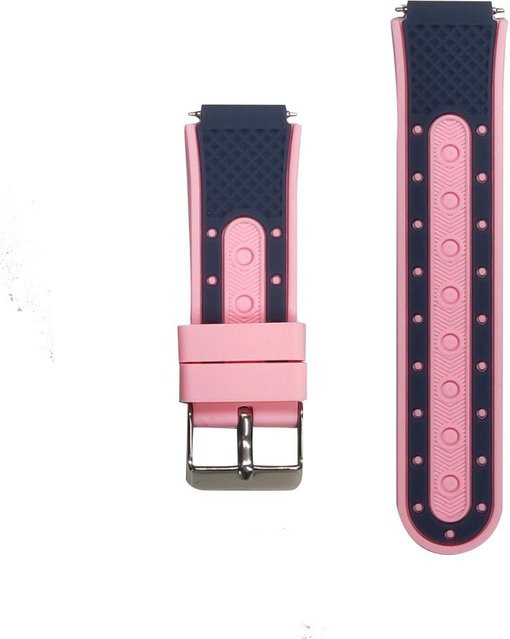 Greentiger Uhrenarmband Silikon, 20 mm, Rosa, Kinder - Bild 1