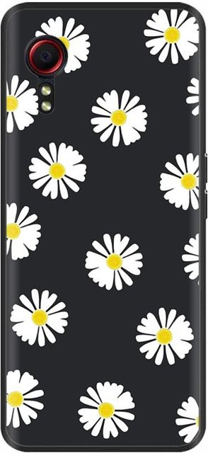 Samsung Galaxy Xcover 5 Silikon Handyhülle mit Stoßfänger-Schutz in Schwarz für SM-G525F - Bild 1