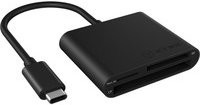 Icy Box Kartenleser IB-CR301-C3 mit USB-C Anschluss in Schwarz - Bild 1