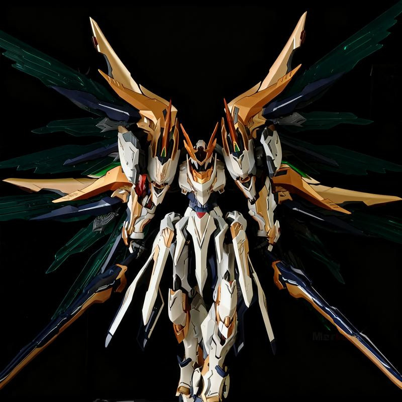 Yuyi Hall Gs-Toys Gelber Kaiser des Urgeistes Versammlungsfigur Bausatz Bewegliche Figur Mecha Spielzeug - Bild 1