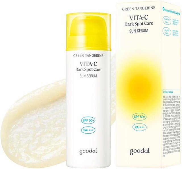 Goodal Green Tangerine Vita C Sonnenserum, 50 ml, Vitamin C, Niacinamid - Bild 1