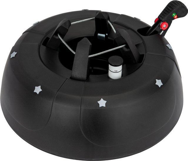 Star-Max Christbaumständer Start 1 mit Fußhebeltechnik für bis zu 2 m in Anthrazit - Bild 1