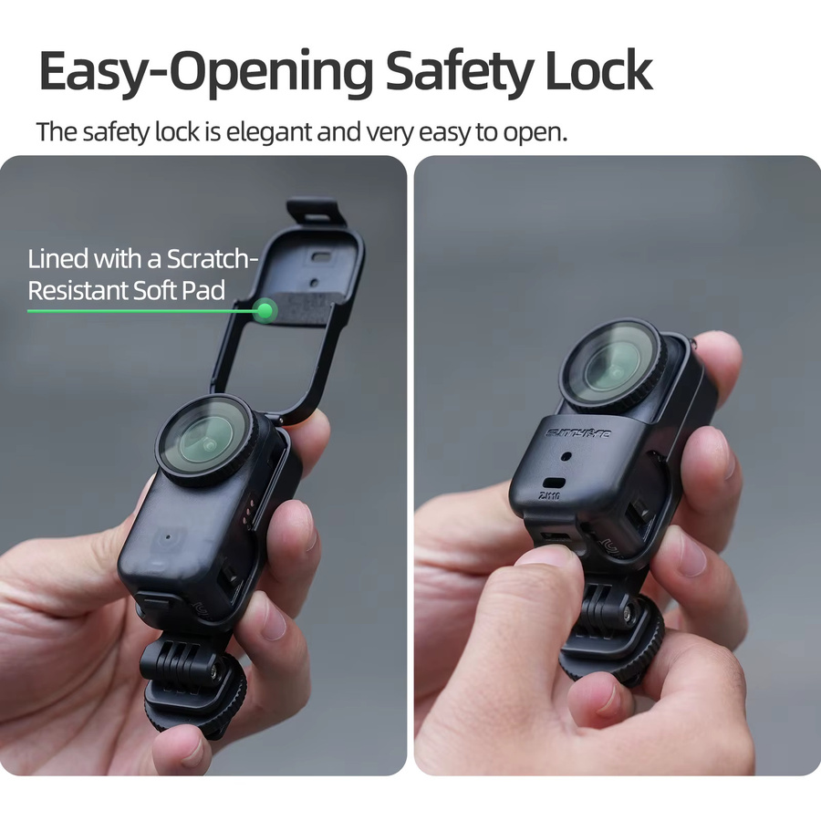 DJI OSMO NANO Erweiterungs-Montagehalterung für Action-Kameras und DSLR/spiegellose Kameras, Schwarz - Bild 2