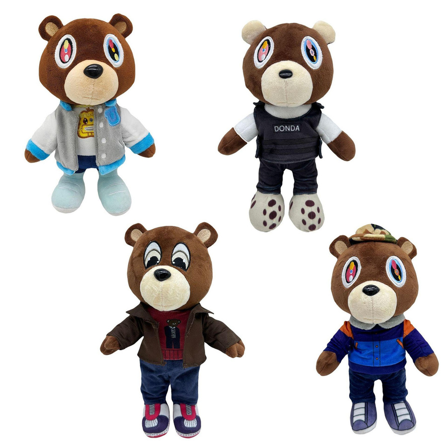Bai Fen Bai Toys Kanye Teddybär Plüschtier weiß 14+y - Bild 3