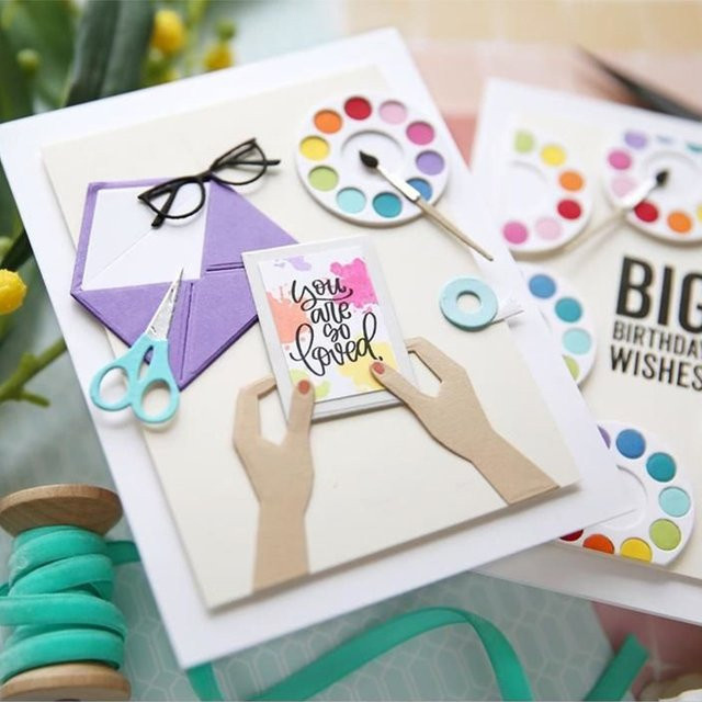 Piggy Craft Metall-Stanzform für Papier und Bastelarbeiten in Multicolour - Bild 1