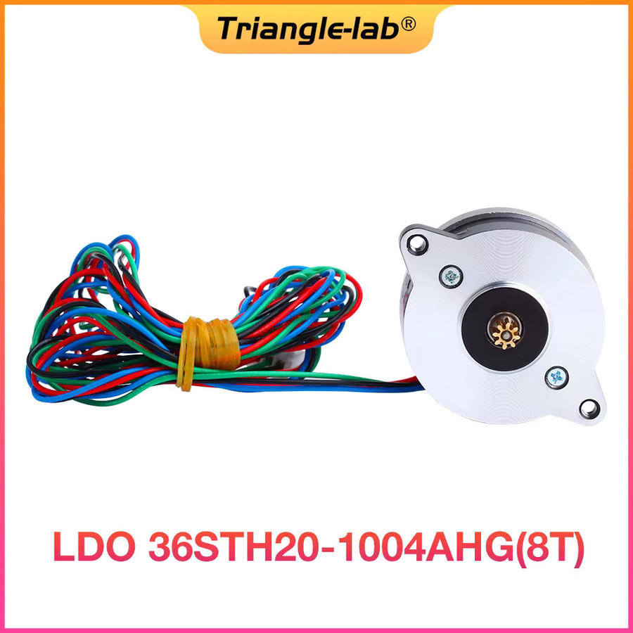 Trianglelab LDO NEMA14 LDO-36STH20-1004AHG Hochtemperaturmotor 8T für TBG TBGS TBG-AIR Sherpa DDE 3D-Drucker in Schwarz - Bild 2