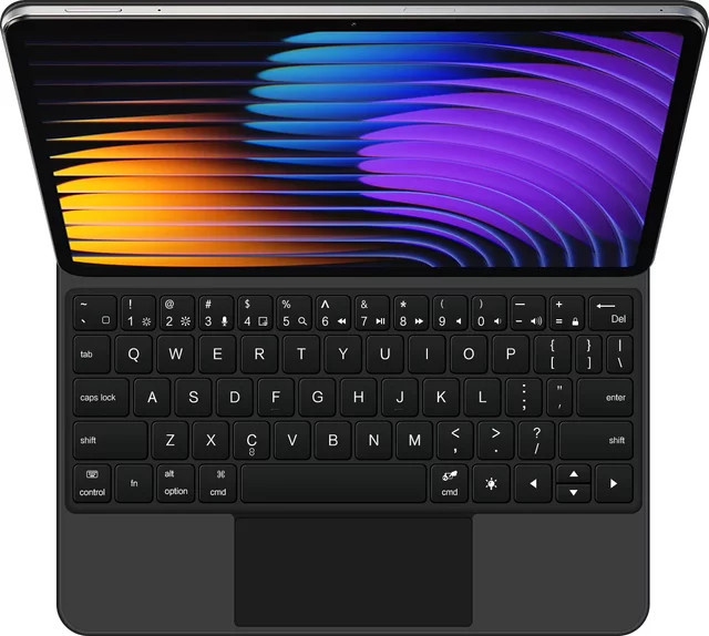 Xiaomi Smart Magic Keyboard Folio Hülle für Xiaomi Pad 7 und Pad 7 Pro 11,2 Zoll in Schwarz - Bild 1