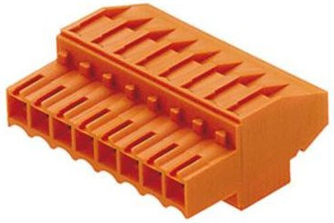 Weidmüller Buchsengehäuse-Kabel BL/SL in Orange, 14 Polzahl, Rastermaß: 3.50 mm, 50 Stück - Bild 1