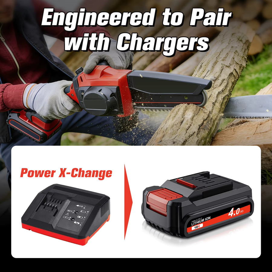 Einhell Akku EIN18C2 18V Power X-change 4000mAh Schwarz - Bild 3