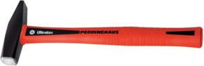 Peddinghaus Schlosserhammer Ultratec mit Glasfaserstiel in Rot, 400g - Bild 1