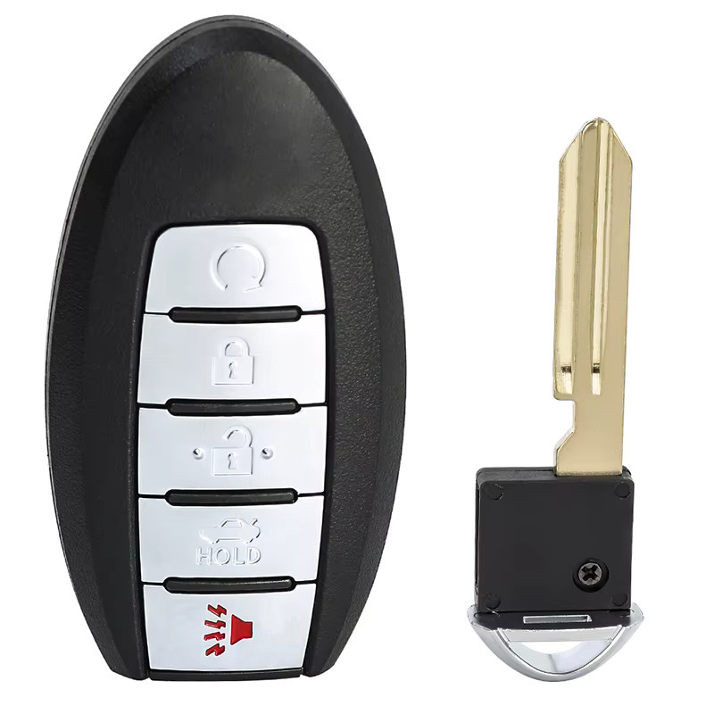 KEYECU Smart-Fernbedienungsschlüssel für Nissan Altima Maxima Teana Titan 2013–2019, 433,92 MHz, 4A / ID47 Chip, FCC ID: KR5S180144014, Schwarz - Bild 4