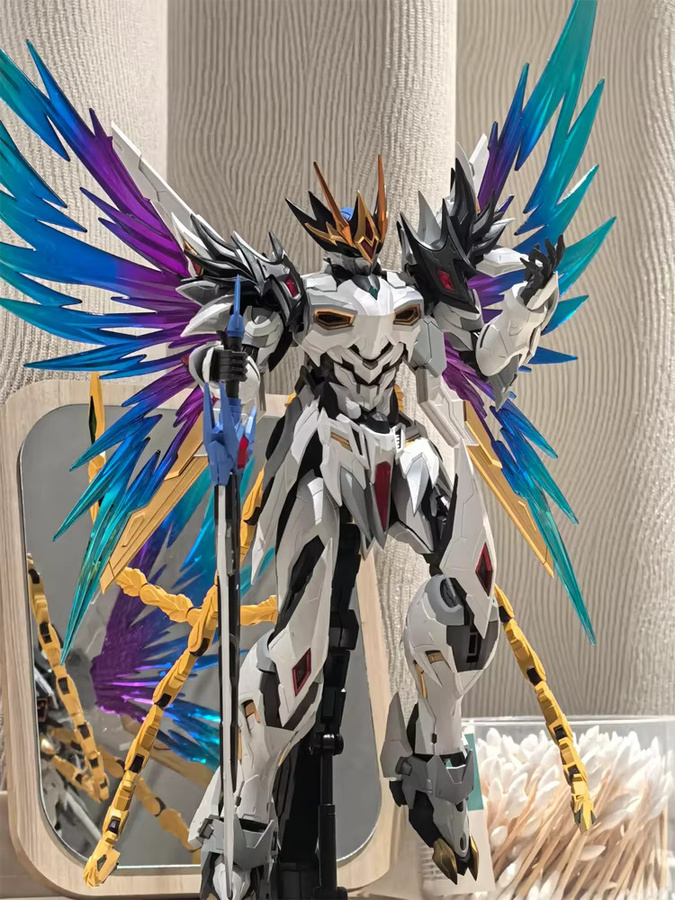 HEROCROSS Motor Nuclear Cao Ren Heavenly Speed Star Jade Rakshasa Legierungskelett Modellbausatz, Actionfiguren - Bild 4