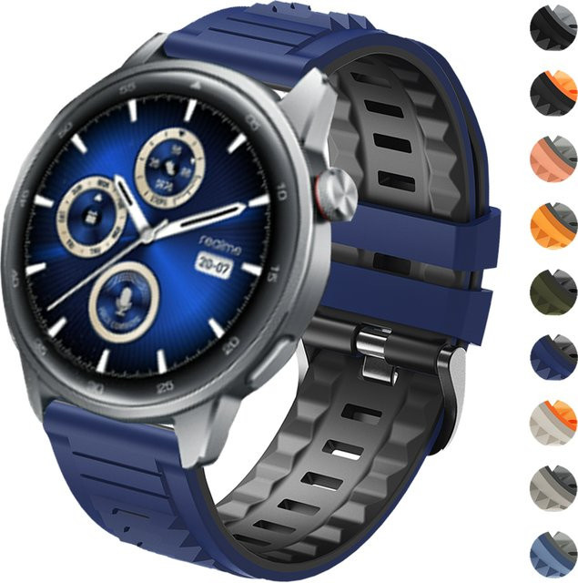 Realme Uhrenarmband Silikon, 22 mm, Unisex - Bild 1