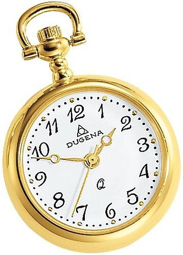 Dugena Taschenuhr, Quarz, Gold, Unisex - Bild 1