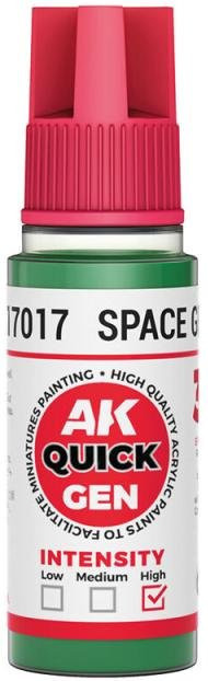 AK Interactive Space Green, Weltraum, Grün, 18 ml - Bild 1