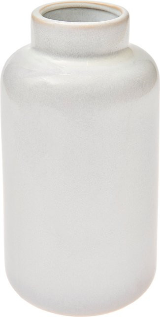 Rico Design Porzellanvase Altweiß für deine Weihnachtsdekoration, Rund, Höhe: 18,0 cm, Breite: 10,0 cm, Tiefe: 10,0 cm - Bild 1