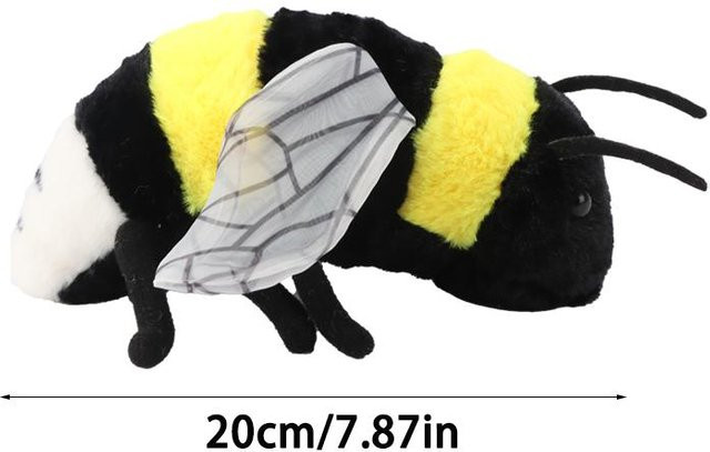 Yiran toy Honigbiene, Plüschtier, Schwarz, ab 3 Jahre - Bild 1