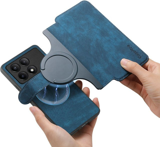 Xiaomi Poco F8 Pro Ultra X8 Pro Max 5G Magnetische 2-in-1 Lederhülle als abnehmbare Brieftasche Schutzhülle - Bild 1