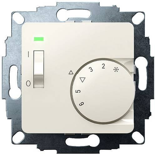 Eberle Raumthermostat UTE 1012 Unterputz zum Heizen in Beige mit Display - Bild 1