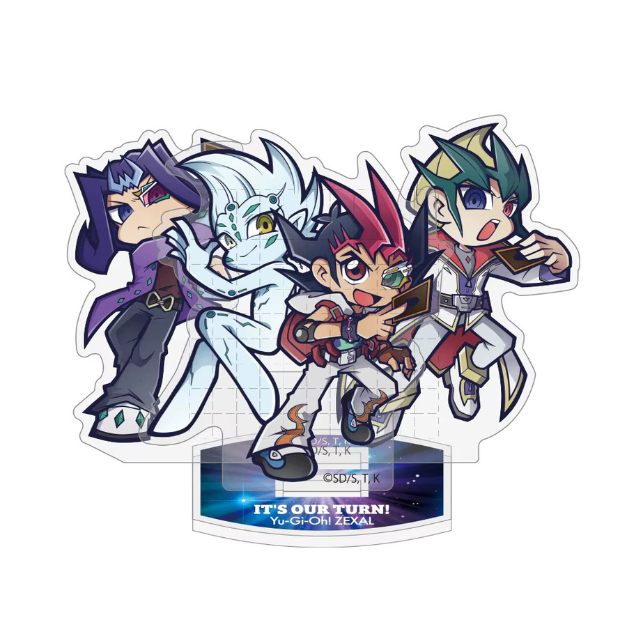 Tomoontoy Yu-Gi-Oh! Kamishiro Ryoga Tsukumo Yuma Acryl Stand Figur, Bunt / Mehrfarbig - Bild 2