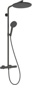 Hansgrohe Raindance Alive S Puro Duschsystem mit Regendusche und Handbrause in Black Chrome - Bild 1