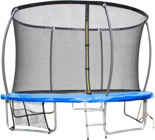 Soulet Trampolin Schwarz-Blau Durchmesser: 366 cm, Höhe: 260 cm