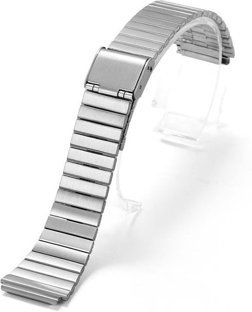 Fuxinxin Uhrenarmband Edelstahl, 18 mm, silber, Unisex - Bild 1