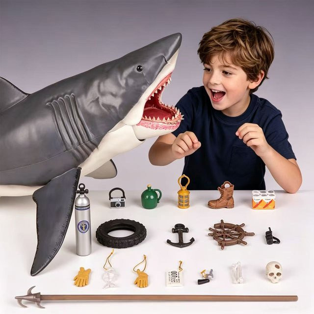 NECA JAWS 50th Anniversary Sammlermodell-Spielzeug, ab 14 Jahren - Bild 1
