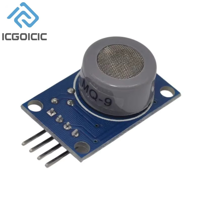MQ-Sensormodul Set zur Erkennung von Rauch, Methan und Flüssiggas für Arduino DIY Kits, Blau - Bild 2