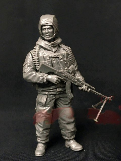 GK Soldat der Truppe Vityaz, Soldatenmodell, 1/35, unmontierter und unbemalter Bausatz - Bild 1