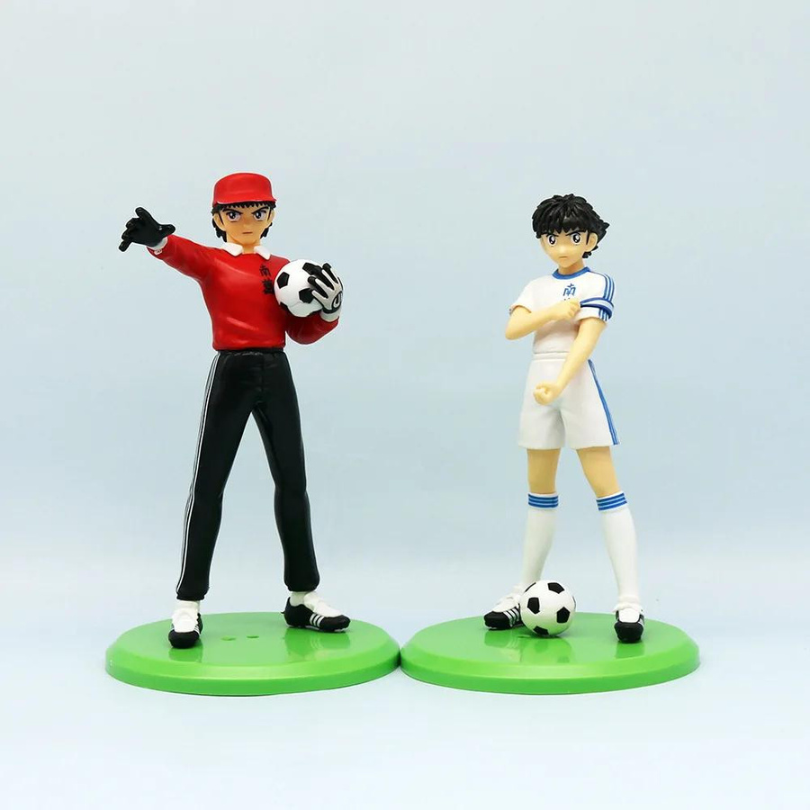Yiran toy 1 Captain Tsubasa Actionfiguren Ozora Tsubasa Hyuuga Wakabayashi Kojirou Genzou Geschenkset - Bild 2