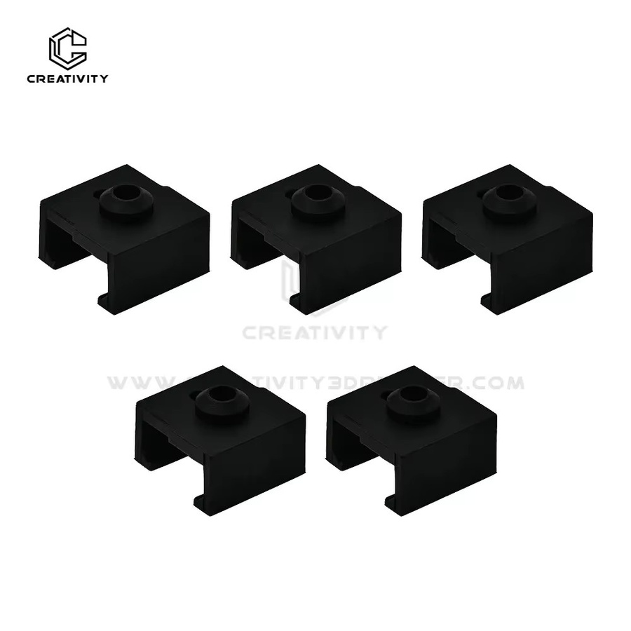 Creality Silikon-Socken für Ender 3 Neo, Ender 3 V2 Neo und Ender 3 Max Neo Hotend, Schwarz - Bild 2