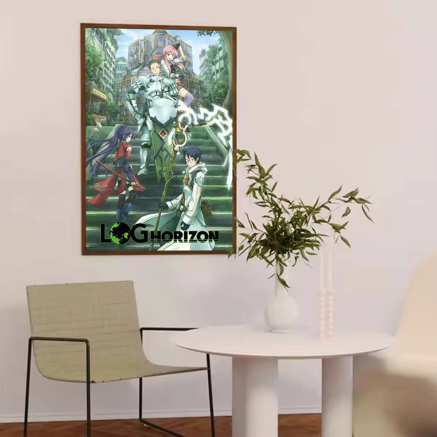 Selbstklebendes Anime Log Horizon Poster von Potdemiel als dekorative Wandkunst in Mehrfarben - Bild 3